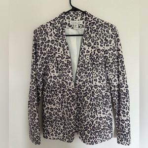 Leopard Blazer